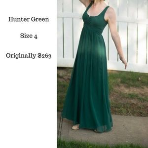 Green Bridesmaid Dress